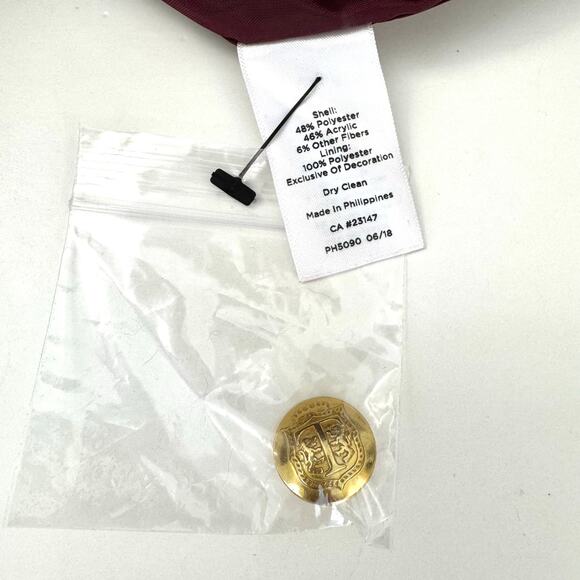 Talbots Tweed Fringe Faux Wrap Button Pencil Skirt Plaid | 12 NWT - Picture 9 of 9